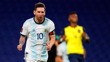 Messi, selección argentina, Ecuador