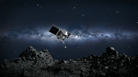 La misión OSIRIS-REx de la NASA se prepara para tocar la superficie del asteroide Bennu.