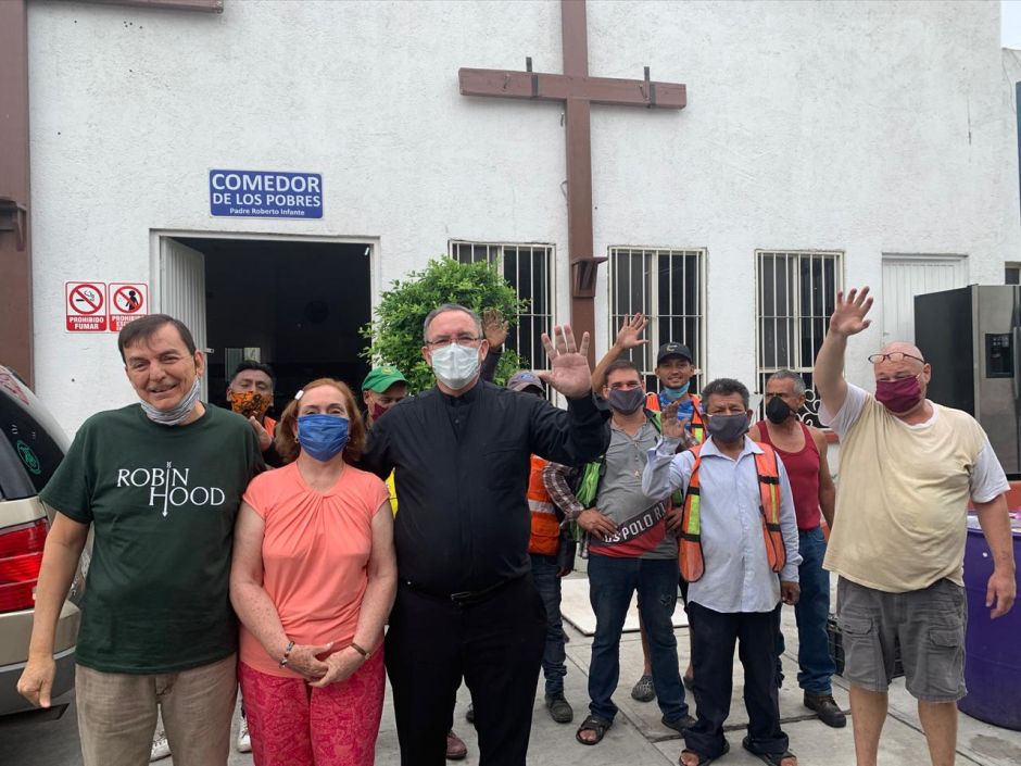 Padre Felipe de Jesús en Monterrey, frontera con EEUU.