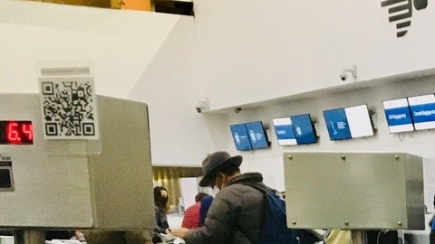 Aeropuerto Internacional de la Ciudad de México.