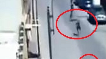 VIDEO: Sicarios chocan vehículos y luego se enfrentan a balazos