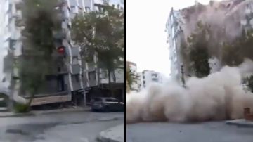 VIDEOS_ Fuerte terremoto sacude Grecia y Turquía, se registran varios derrumbes