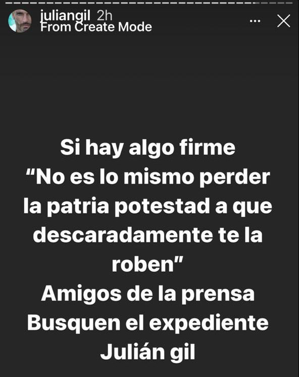 Julián Gil /Cortesía de @juliangil