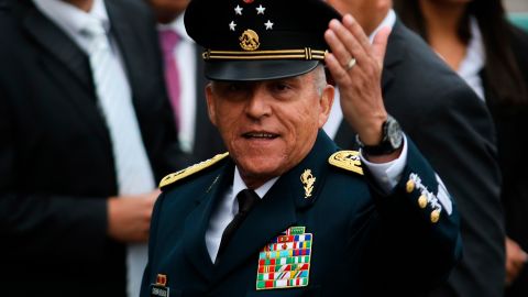 El exsecretario de Defensa de México, Salvador Cienfuegos.