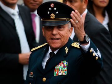 El exsecretario de Defensa de México, Salvador Cienfuegos.