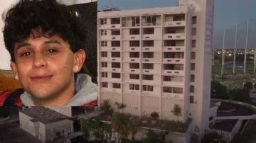 Adrian Valenzuela, de 21 años, murió al caer de un edificio abandonado de 11 pisos