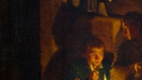 El alquimista descubriendo el fósforo es un cuadro del pintor inglés Joseph Wright.