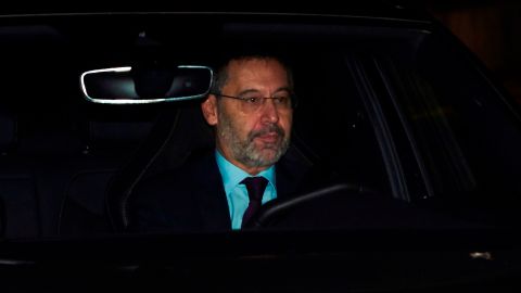 Así se fue Josep María Bartomeu su último día como presidente del Barcelona.