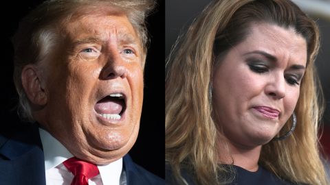 Donald Trump y Alicia Machado