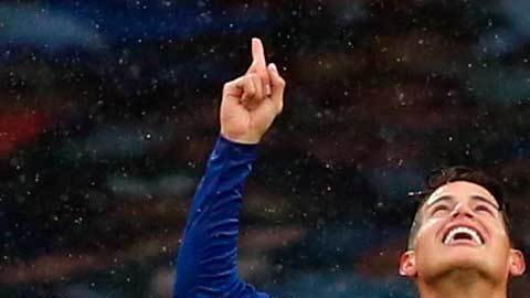 James Rodríguez, el jugador sensación de la Premier League.