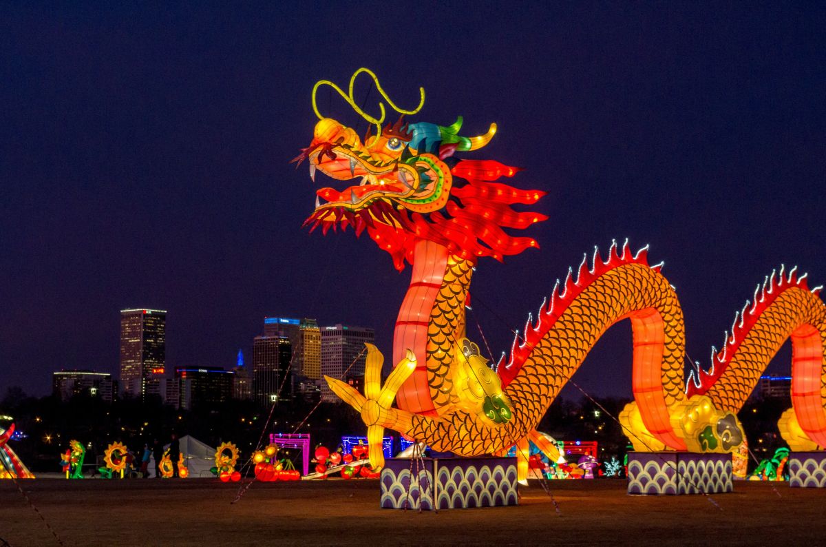 El dragón es uno de los signos chinos.