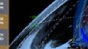 La tormenta tropical avanza en el Caribe mexicano.