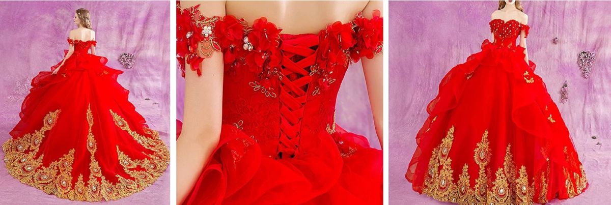 5 vestidos de quinceañera en colores fluorescentes para llamar la atención  - La Opinión