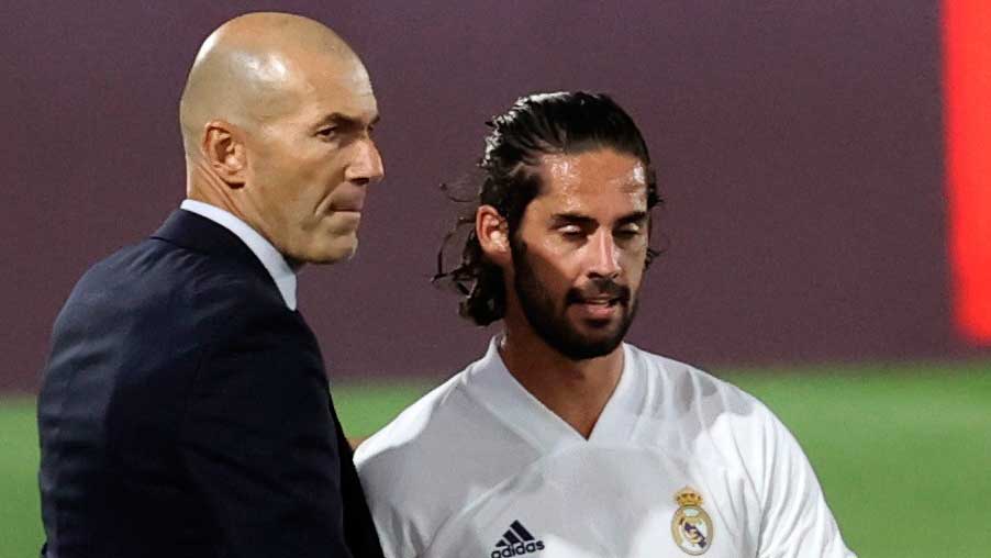 Zinedine Zidane tendrá que echar mano de los suplentes del Real Madrid.
