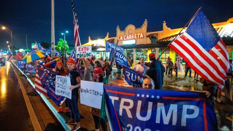 El apoyo de los cubanos a Trump en Miami fue clave para su victoria en Florida.