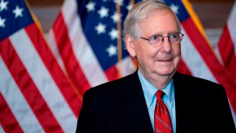 El republicano McConnell consiguió conservar su escaño en la Cámara Alta.