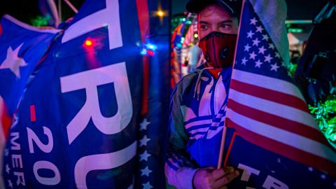 Simpatizantes de Donald Trump en Miami.