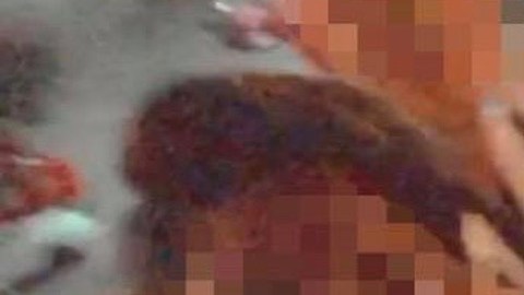 Mauricio Monts durante el festejo de XV años de su hermana.