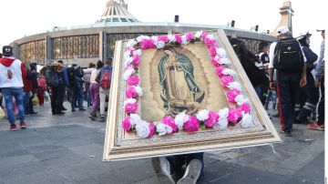 Pandemia en México impide festejos a la virgen de Guadalupe en CDMX.