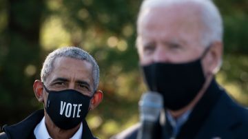 El expresidente Obama participó en la campaña de Biden.