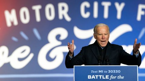 Biden ganó Michigan por 150,000 votos.