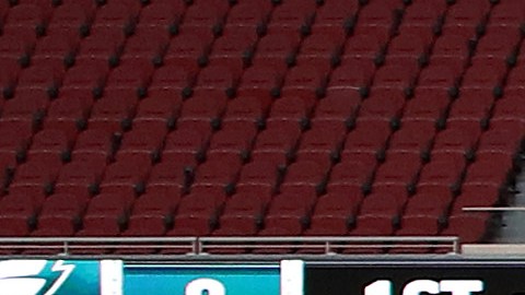 Vista del estadio Levi's, casa de los 49ers de San Francisco.