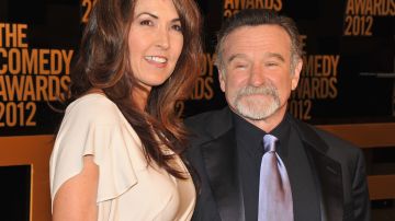 Susan Schneider y Robin Williams