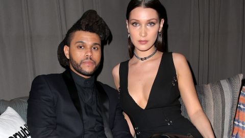 The Weeknd and Bella Hadid.