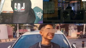 Hallan gorras del Cártel de Jalisco en lugar donde mataron a menor hallado enmaletado