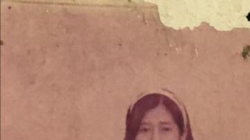 Beatriz Martínez (d) antes de viajar a Estados Unidos.