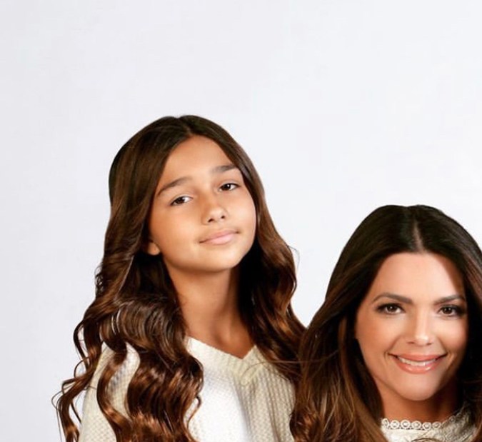 Bárbara Bermudo con sus hijas