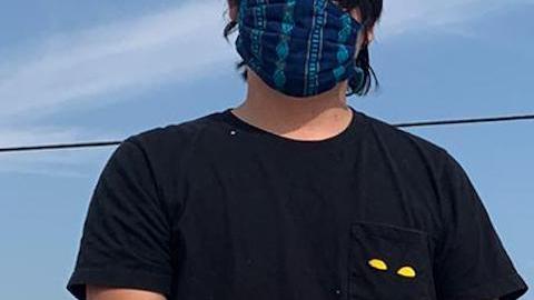 Joseph Escobar, "Joe Paleta", crea paletas artísticas contra ICE.  (Cortesía Joseph Escobar)