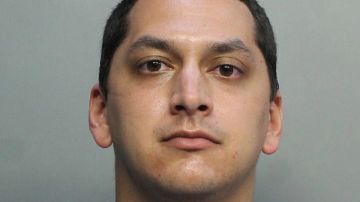 Steven DiLauro fue arrestado en Miami pero ya pagó la fianza.