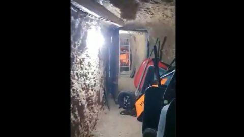 Localizan túnel estilo narco en Celaya, México.