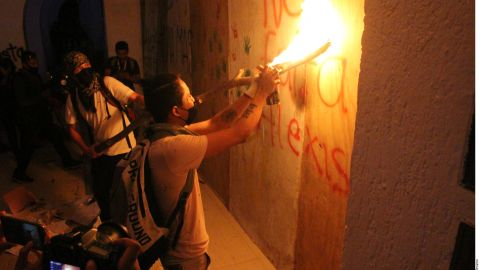 ONU condena represión en manifestación feminista en México