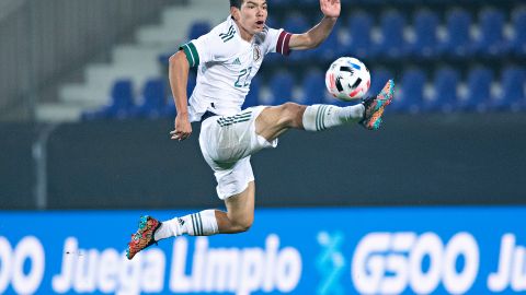 El "Chucky" Lozano volvió a la selección mexicana.