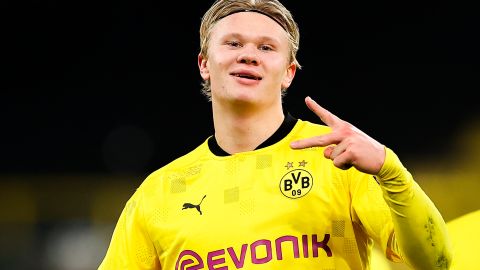 Parece que Erling Haaland rompe un récord en cada partido que juega.