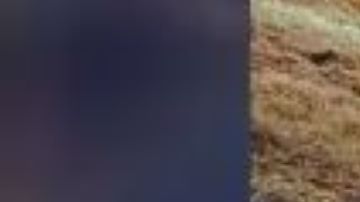 La mujer fue ayudada por agentes.