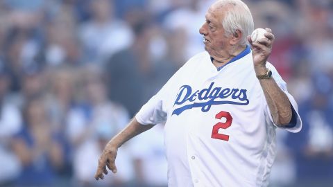 Tom Lasorda, uno de los Dodgers más legendarios de todos los tiempos.