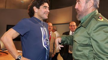 Diego Maradona y Fidel Castro tenían una profunda relación.