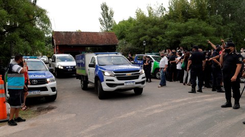 Según el agente de Diego, los vehículos de emergencia tardaron en llegar.