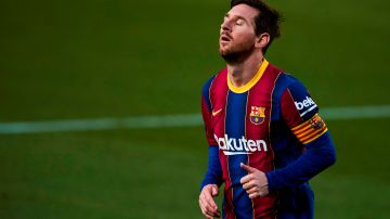 Leo Messi salvó al Barcelona de una situación complicada.