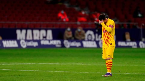 Una vez más, Leo Messi no fue factor para su equipo.