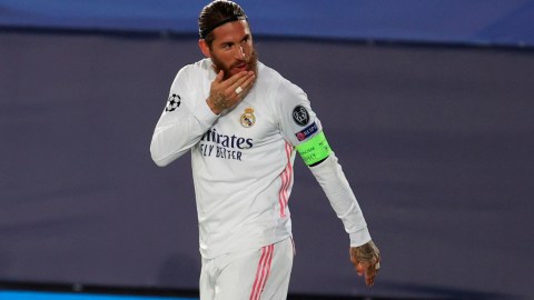 Sergio Ramos volvió a marcar para el Real Madrid.
