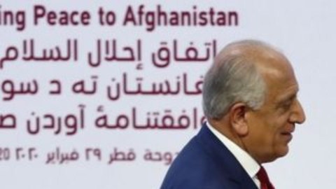 El acuerdo entre EE.UU. y el Talibán se firmó en Qatar.