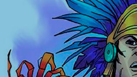 Un cómic recién publicado narra la vida de Cuitláhuac.