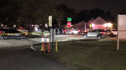 Escena de crimen en Houston.