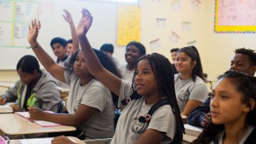 Los alumnos en LA son de mayoría latina y afroamericana.
