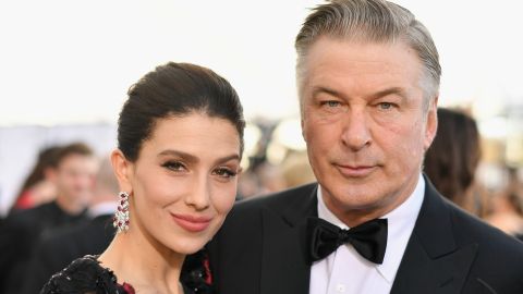 Hilaria Baldwin junto a su esposo Alec Baldwin.