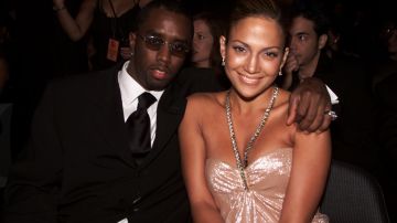 P. Diddy junto a quien fue su amor, Jennifer López.